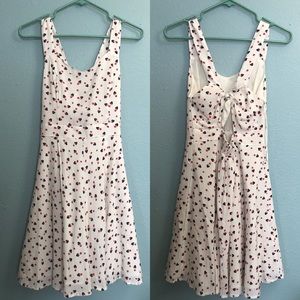 Mini Mouse pattern dress